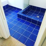 Bathroom floor and shower tile cleaning and mould removal